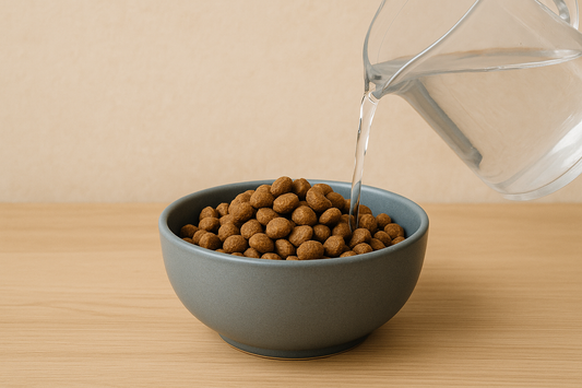 Faut-il ajouter de l’eau dans les croquettes de son chien ?