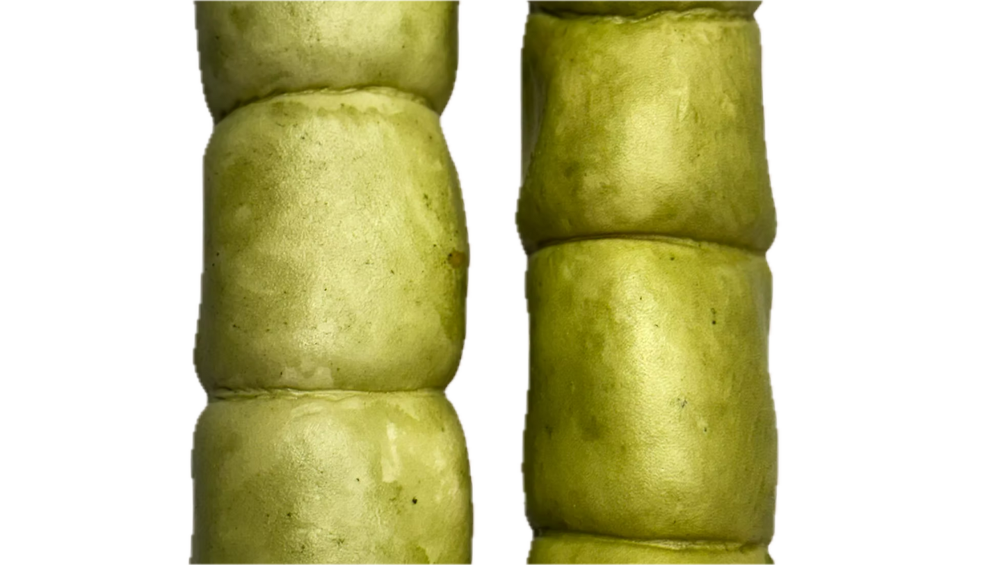 KYON | Rouleau de joue de boeuf menthe. Solution Nutrition Animale, votre référence en besoin nutritionnel pour chiens et chats au Québec.