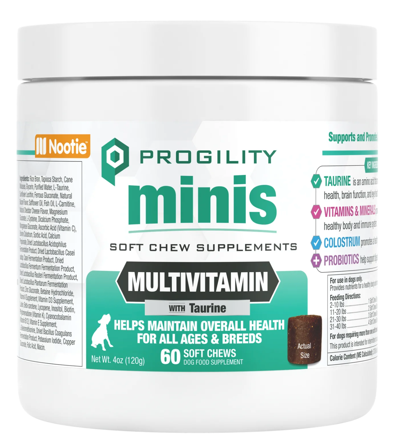 LIQUIDATION PROGILITY mini | Multivitamines 60 morceaux