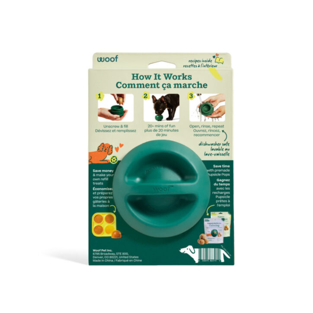 WOOF PET | Pupsicle vert