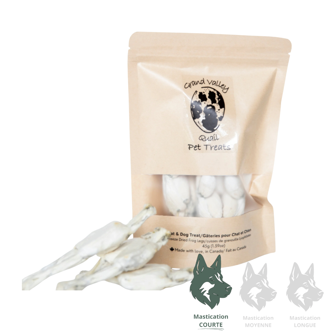 GVQ | Cuisses de grenouilles lyophilisées 45gr