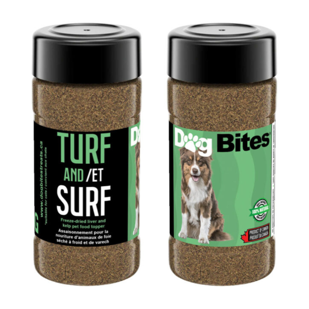 Dog Bites assaisonnement Surf & Turf