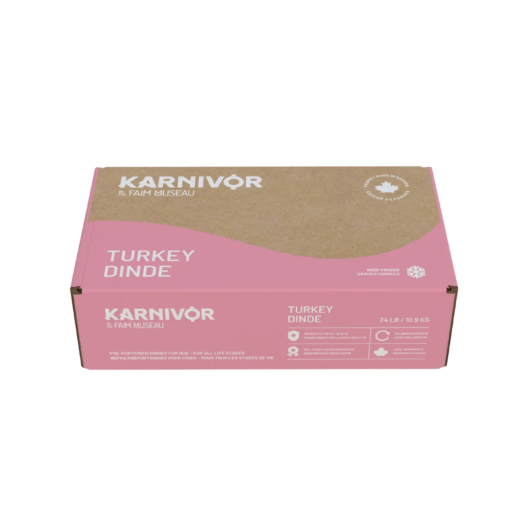 Karnivor dinde ingredients limites 24 lbs