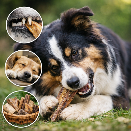 Pourquoi la mastication naturelle est essentielle pour la santé physique et mentale du chien