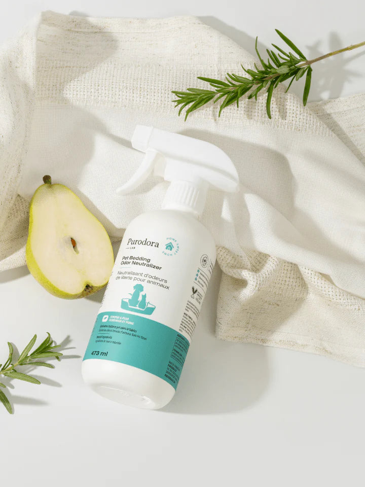 PURODORA LAB | Neutralisant d'odeur de literie animaux 473 ml