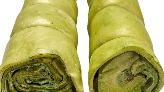 KYON | Rouleau de joue de boeuf menthe. Solution Nutrition Animale, votre référence en besoin nutritionnel pour chiens et chats au Québec.