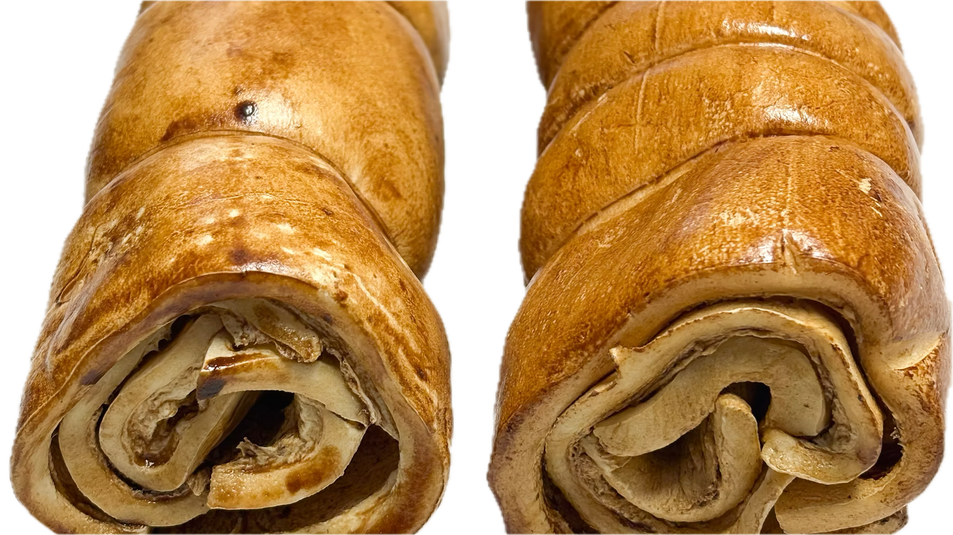 KYON | Rouleau de joue de boeuf beurre d'arachide. Solution Nutrition Animale, votre référence en besoin nutritionnel pour chiens et chats au Québec.