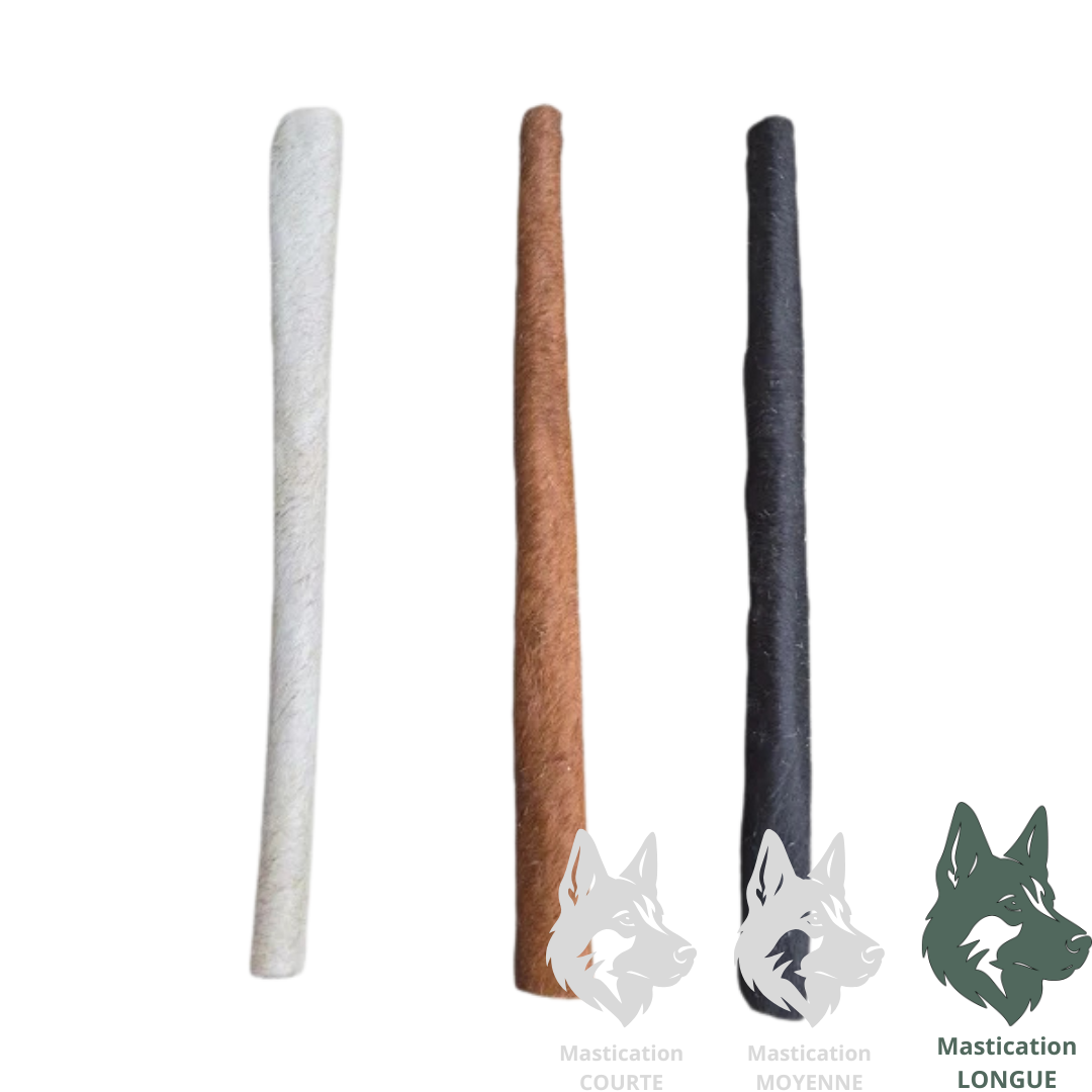BULLSTERS | Bâton de collagène avec poils