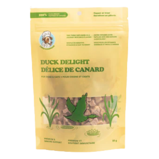 CHIEN GOURMAND | Poitrine de canard lyophilisée 56g - gâterie pour chiens
