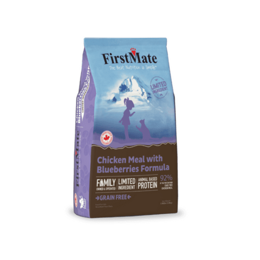 FIRSTMATE | Chat, poulet et bleuets