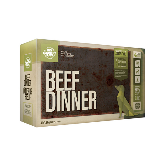 BIG COUNTRY RAW | Dîner de boeuf 4 lbs
