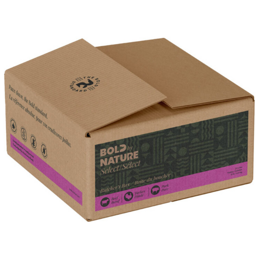 BOLD BY NATURE | Sélect, variété sans poulet 12 lbs