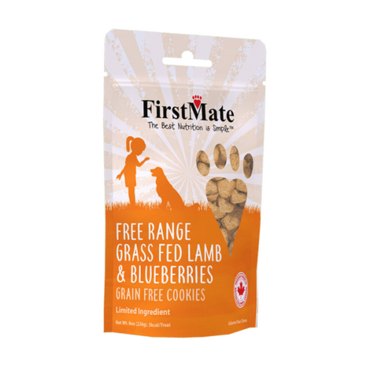 FIRSTMATE | Gâteries agneau et bleuets 226 gr