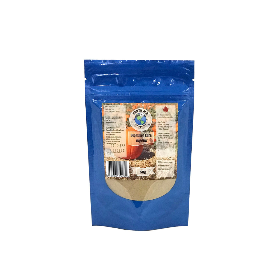 EARTH MD | Soutien digestif 50 gr – Solution Nutrition Animale