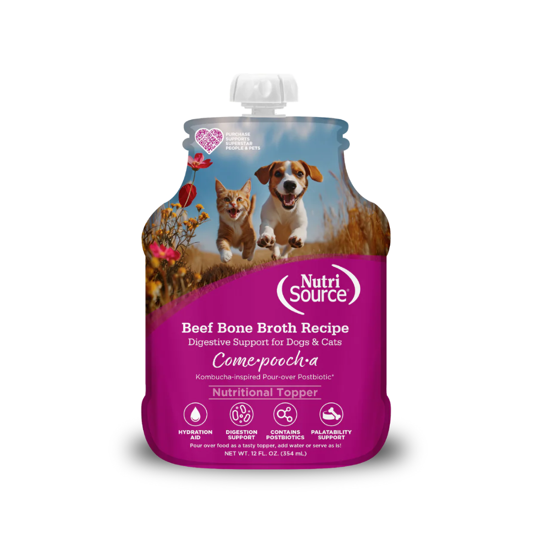 NUTRISOURCE | Bouillon de boeuf "Come-Pooch-A"