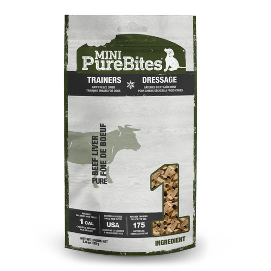 PURE BITES | Mini trainers foie de boeuf