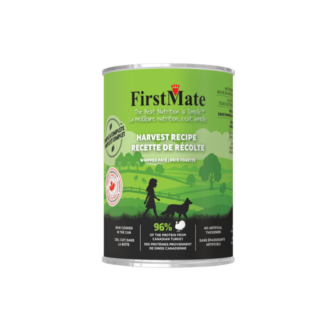 FIRSTMATE | Recette récolte dinde 345g - Nourriture humide pour chiens