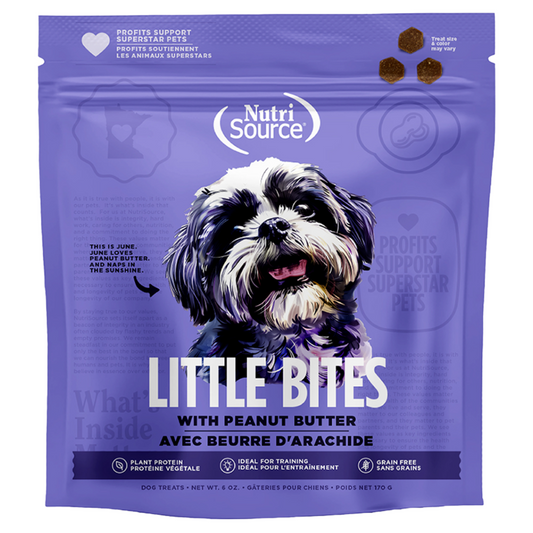 NUTRISOURCE | Petites bouchées au boeuf sans céréales 170 gr