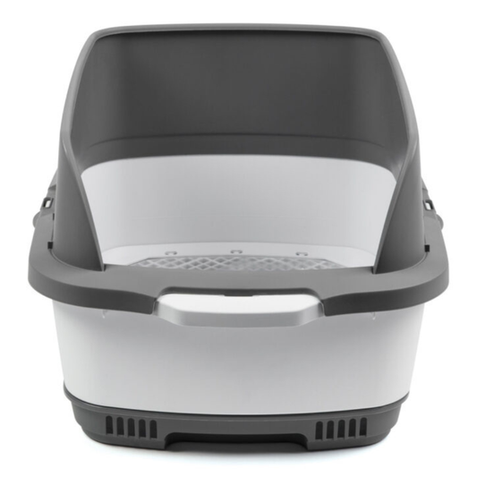 Cateco bac a litiere ensemble de depart gris