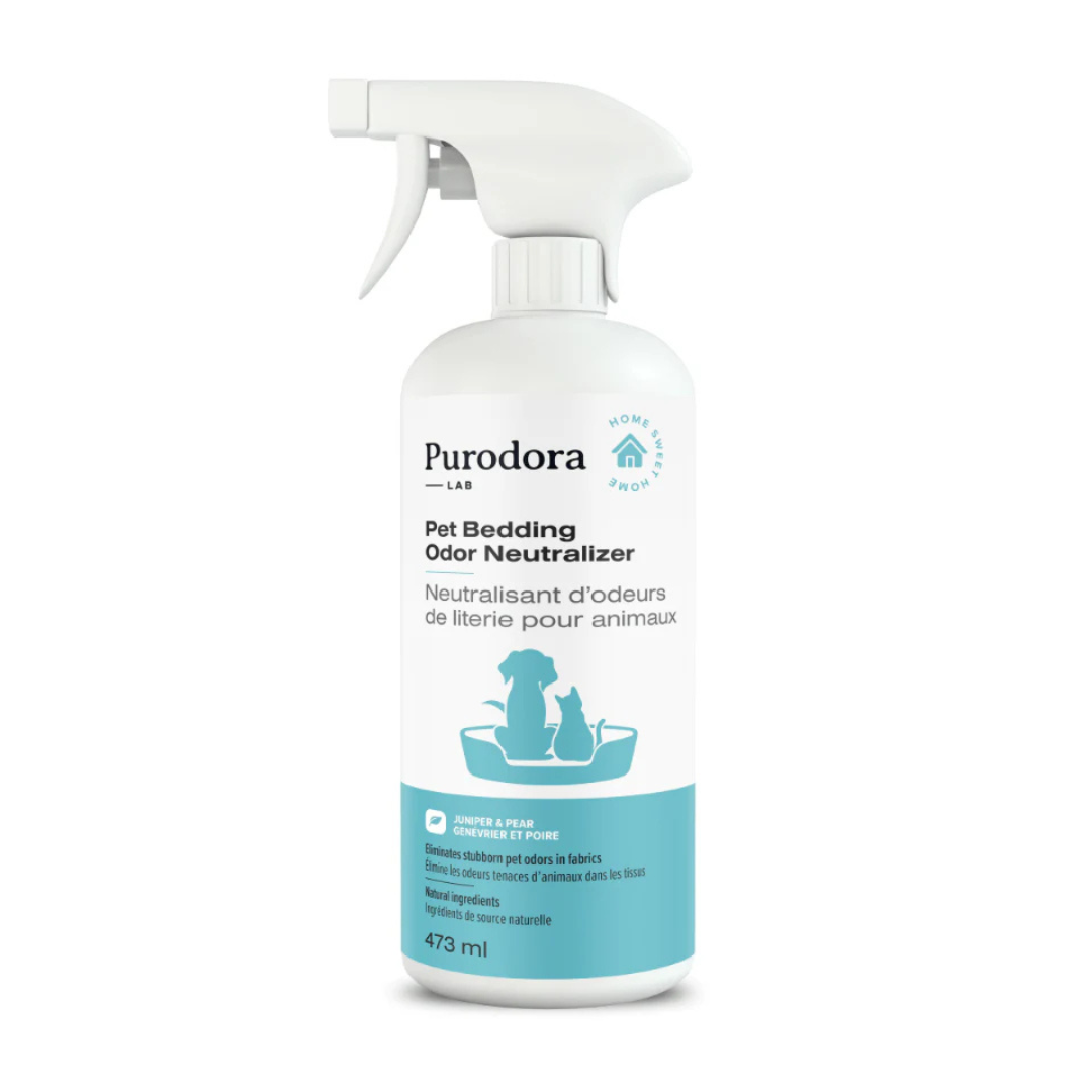 PURODORA LAB | Neutralisant d'odeur de literie animaux 473 ml