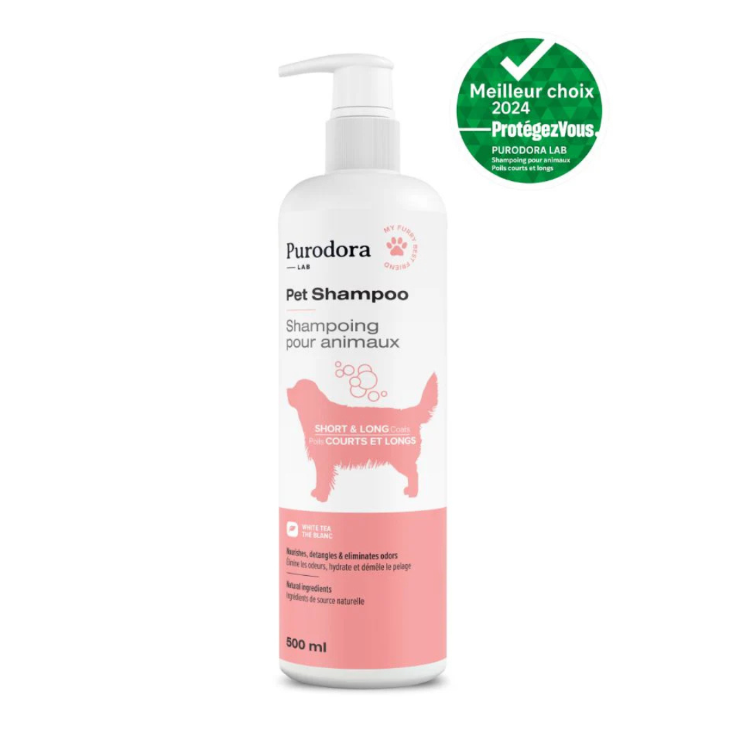 PURODORA LAB | Shampoing pour poils courts et longs 500 ml