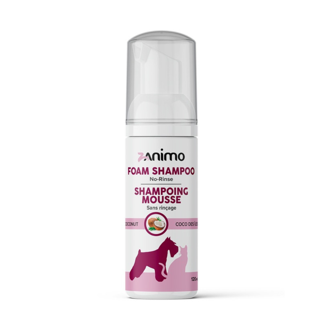 ZANIMO | Shampoing mousse - sans rinçage 120ml