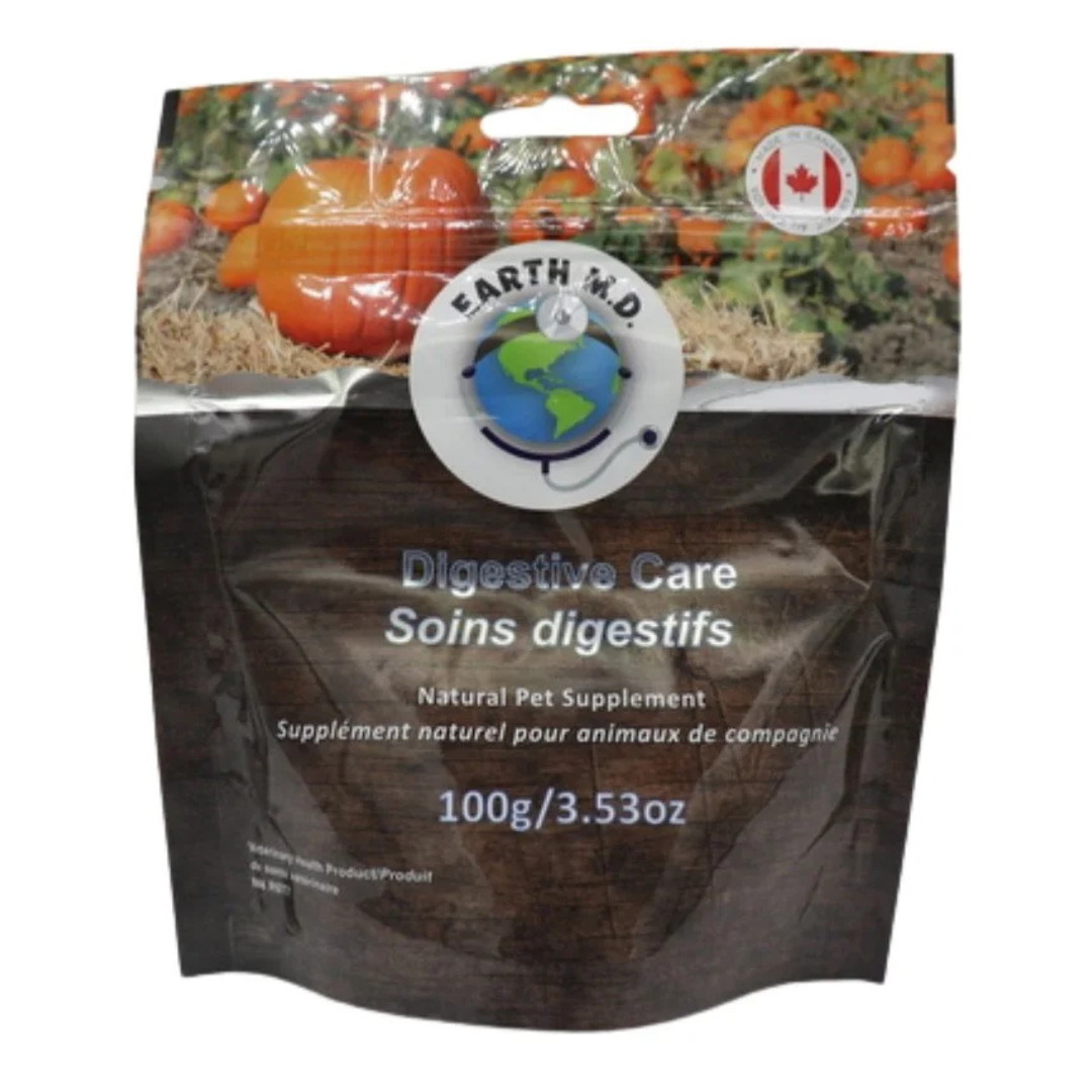 EARTH MD | Soutien digestif - Supplément pour chiens et chats. Solution Nutrition Animale, votre référence en alimentation animale au Québec.