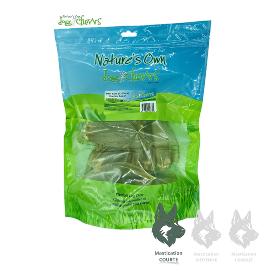 NATURE'S OWN | Sac d'oreilles de vache