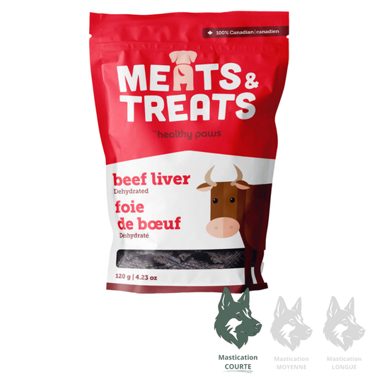 HEALTHY PAWS | Foie de boeuf 120 gr