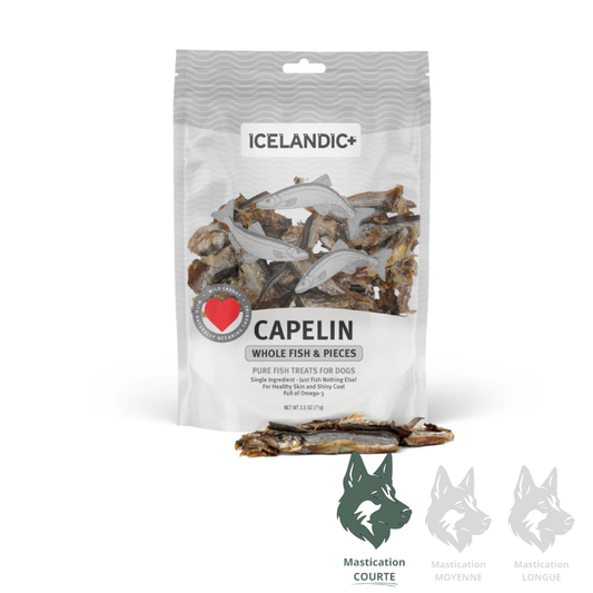 ICELANDIC+ | Capelan entier et morceaux