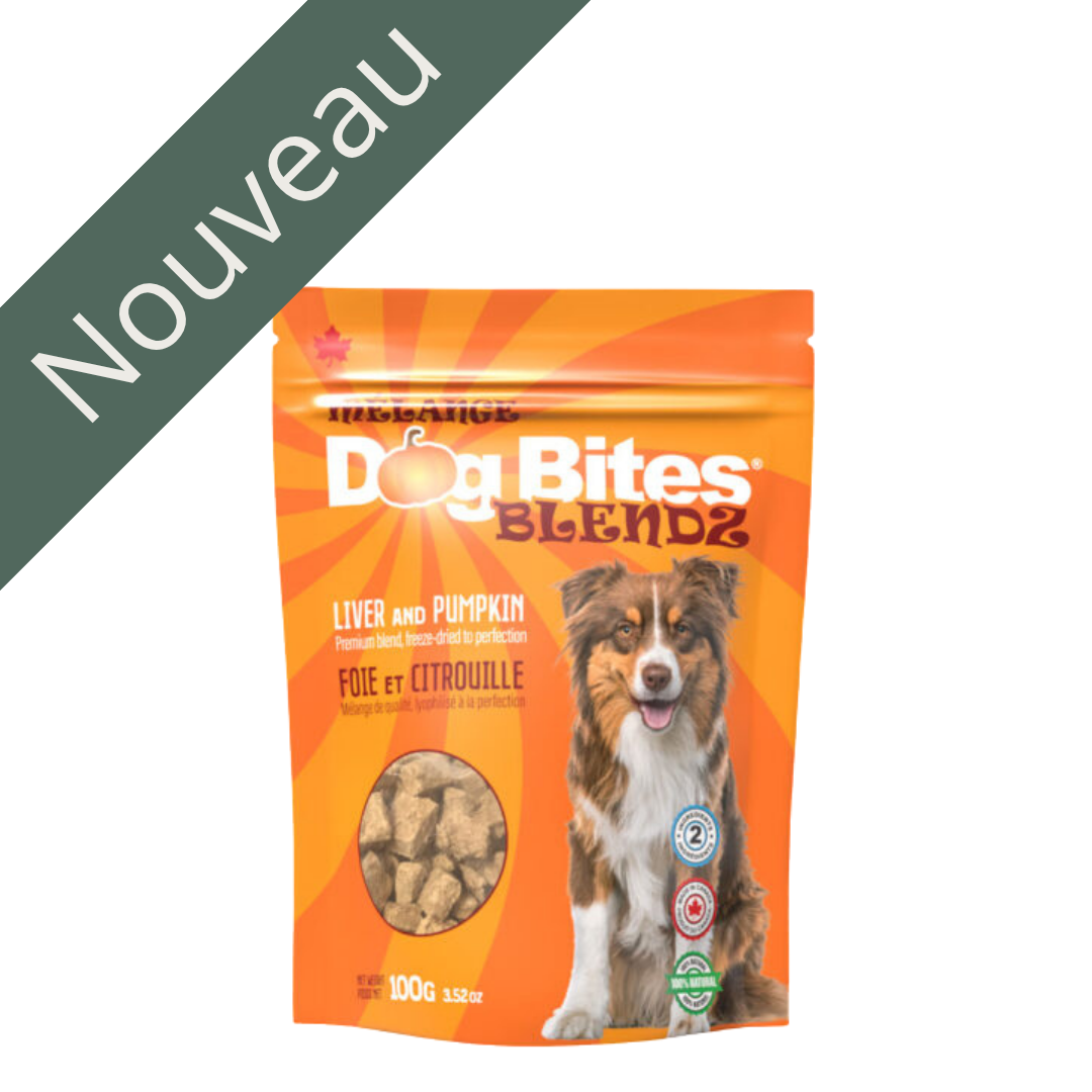 DOG BITES | Foie de boeuf et citrouille nouveau