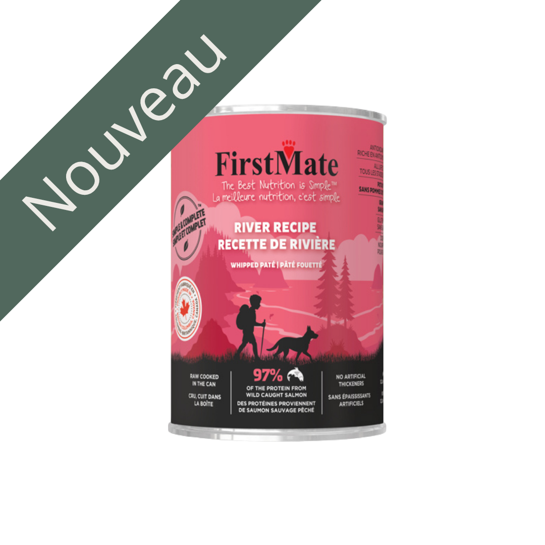FIRSTMATE | Recette rivière saumon 345g nouveau Solution Nutrition Animale