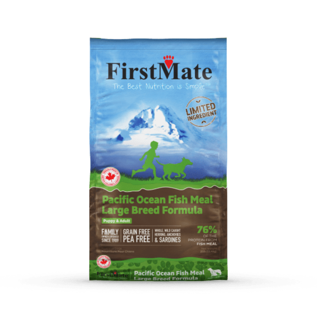 FIRSTMATE | Formule grande race poisson - Nourriture sèche pour chiens