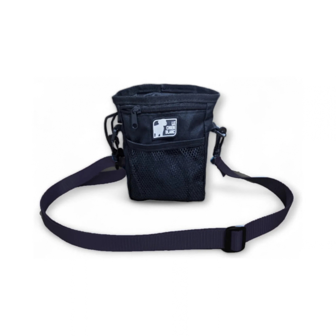 LE CHIEN BLANC | Pochette à gâteries Volt 2.0 noire Solution Nutrition Animale Saguenay