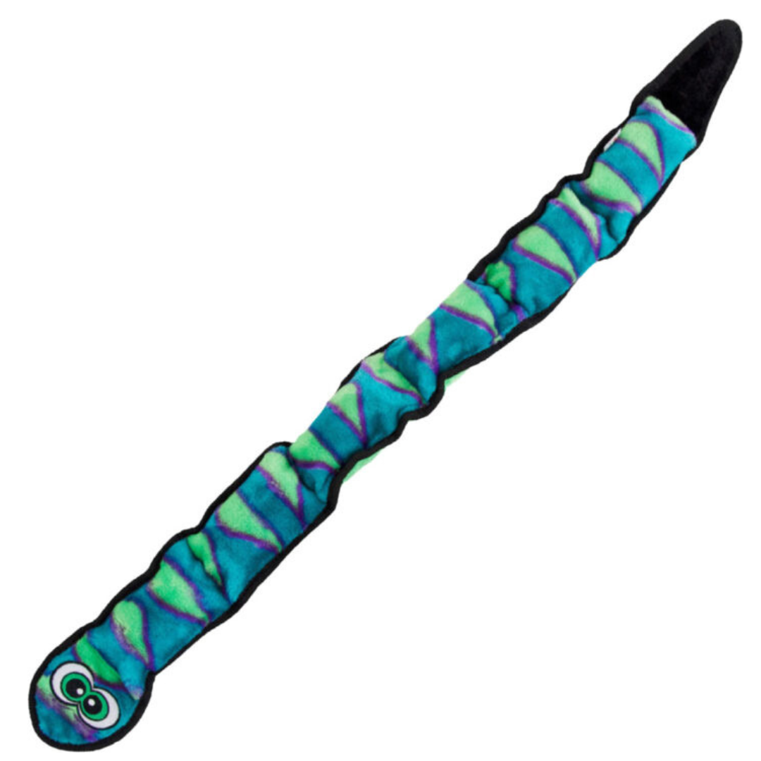 OUTWARD | Serpent bleu durable peluche Solution Nutrition Animale Saguenay