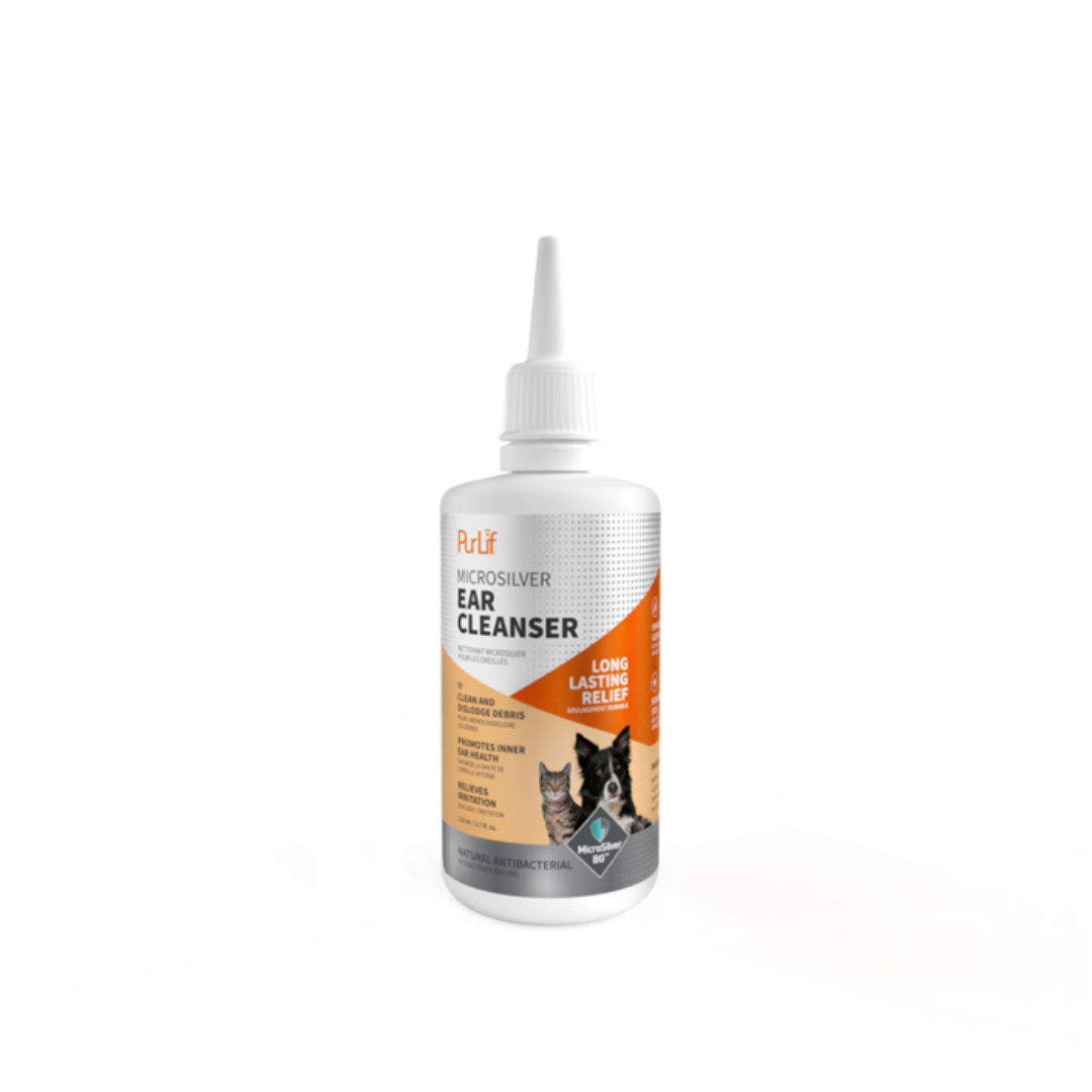 PURLIF | Nettoyant pour oreilles - Produit de soins pour chiens et chats