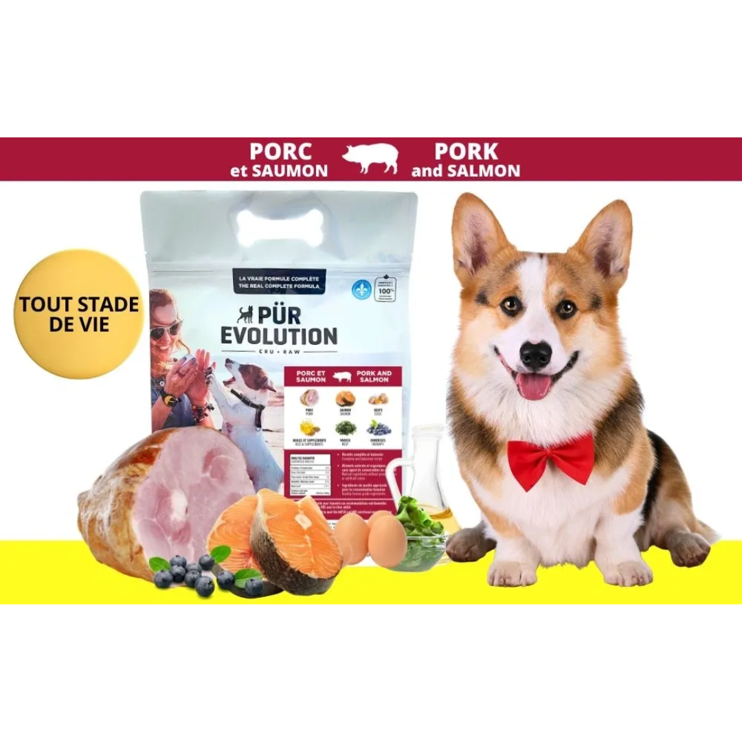 PÜR ÉVOLUTION | Porc & saumon 14,5 kg