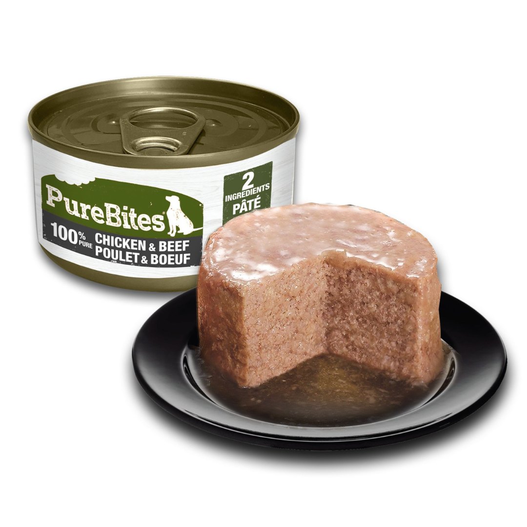 PureBites pate poulet et boeuf