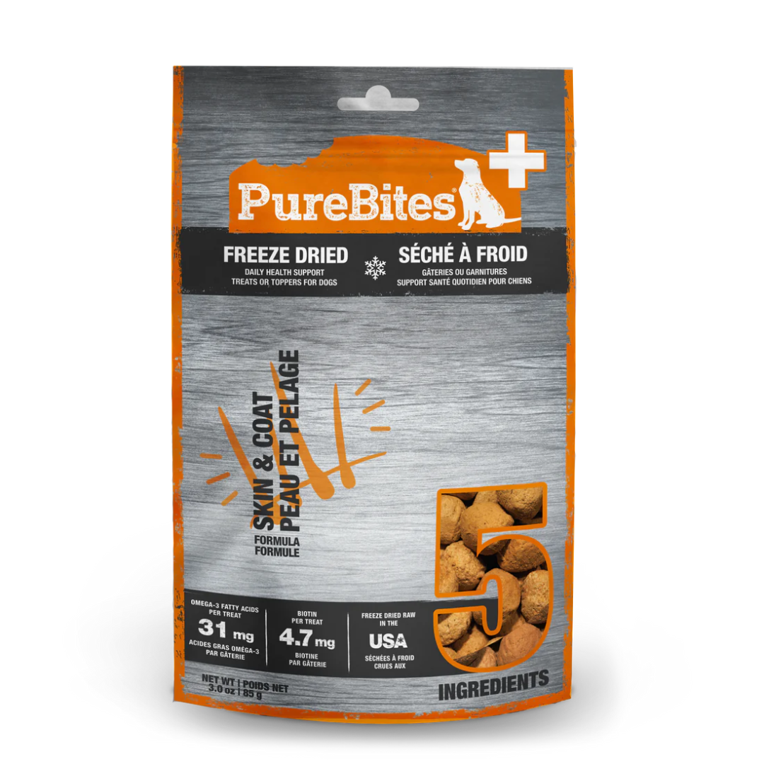 Pure Bites peau pelage poulet saumon 