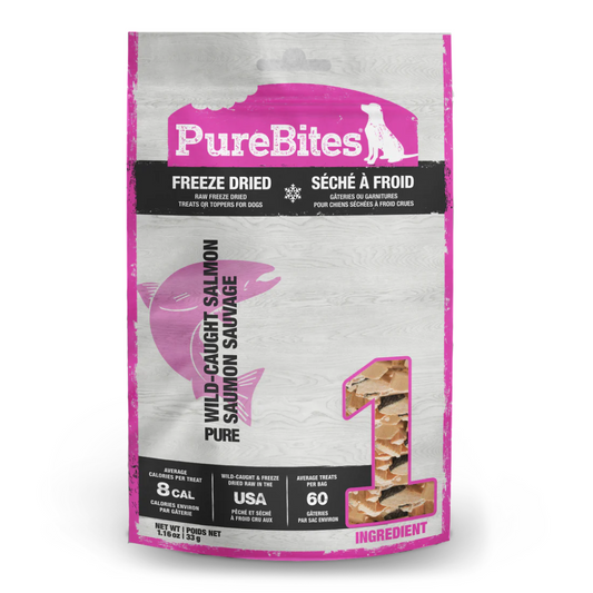 Pure Bites saumon mini trainer entrainement gaterie