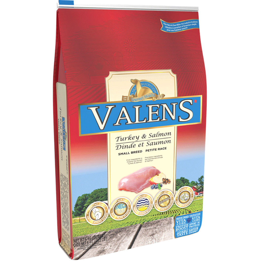 Valens nourriture petit chien