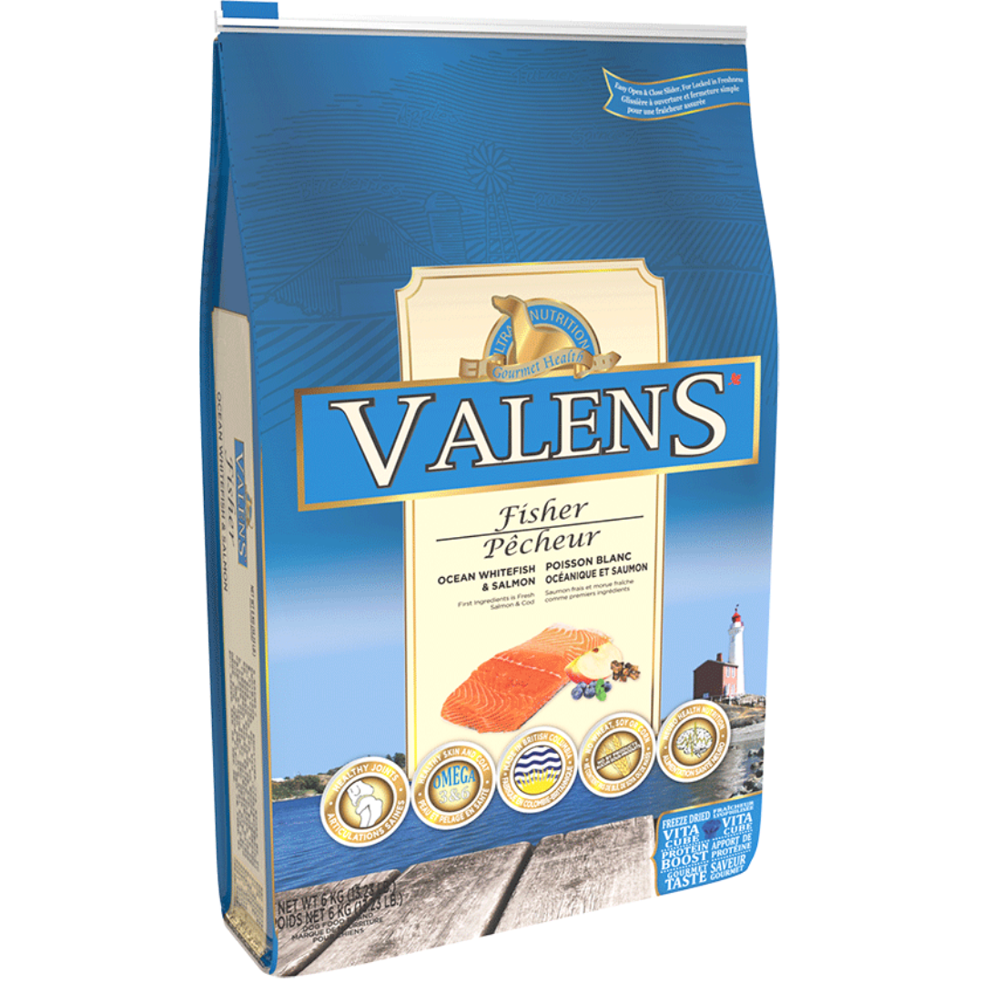 Valens poisson saumon lyophilise