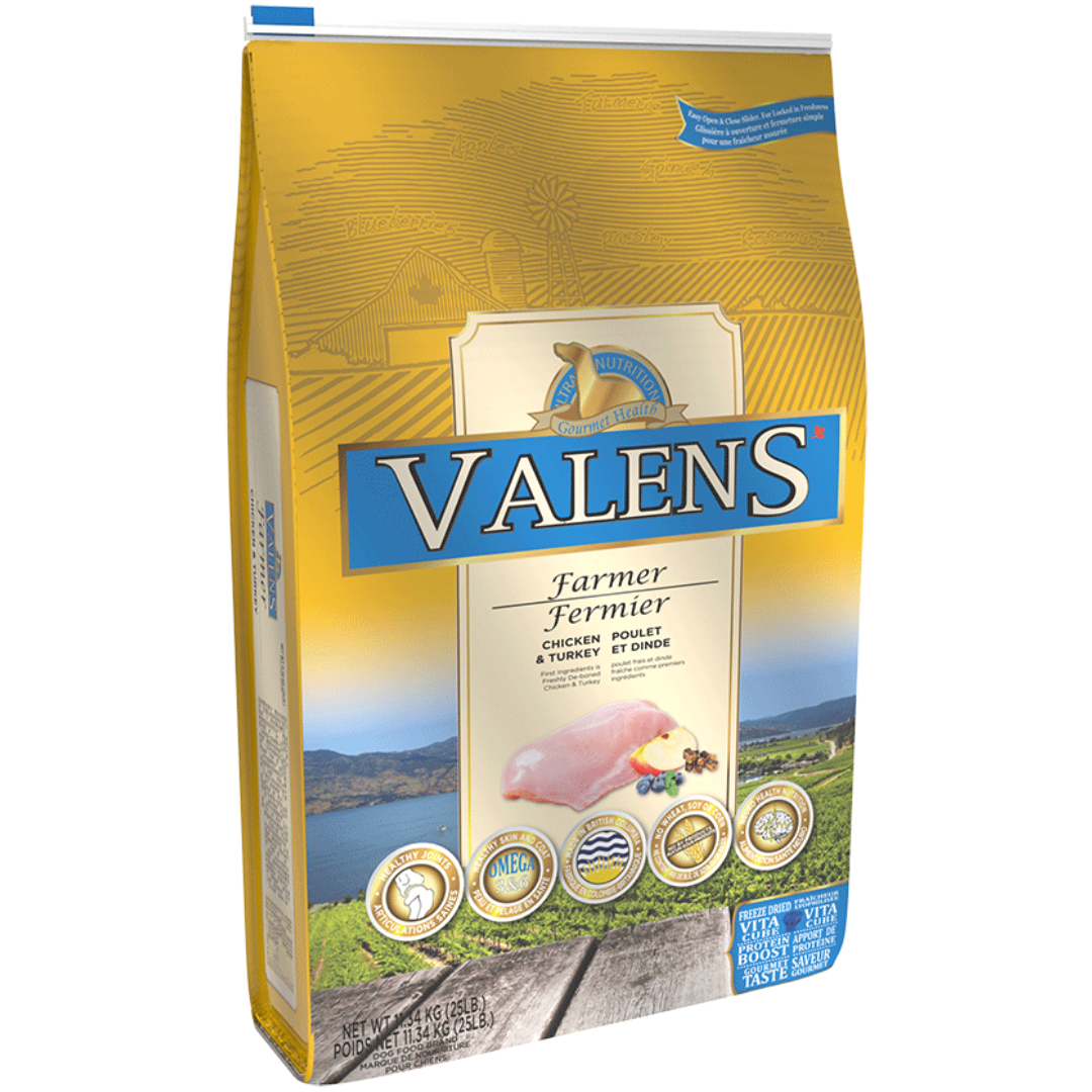Valens poulet dinde lyophilisé