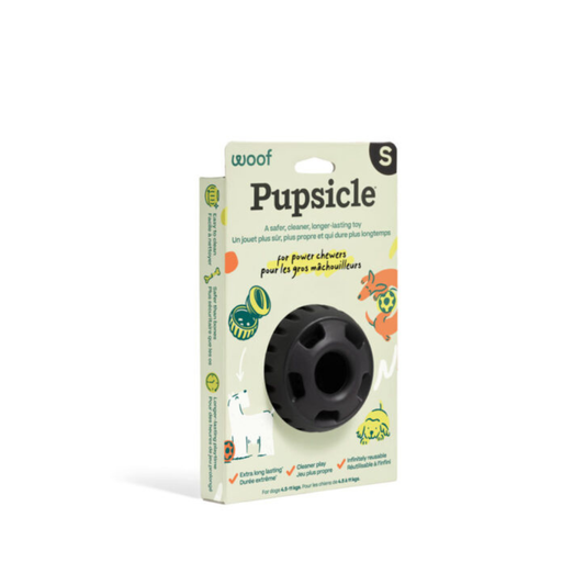 WOOF PET | Pupsicle noir petit Solution Nutrition Animale Saguenay