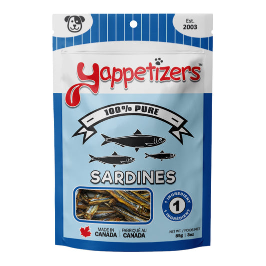 YAPPETIZERS | Sardines déshydratées 85g