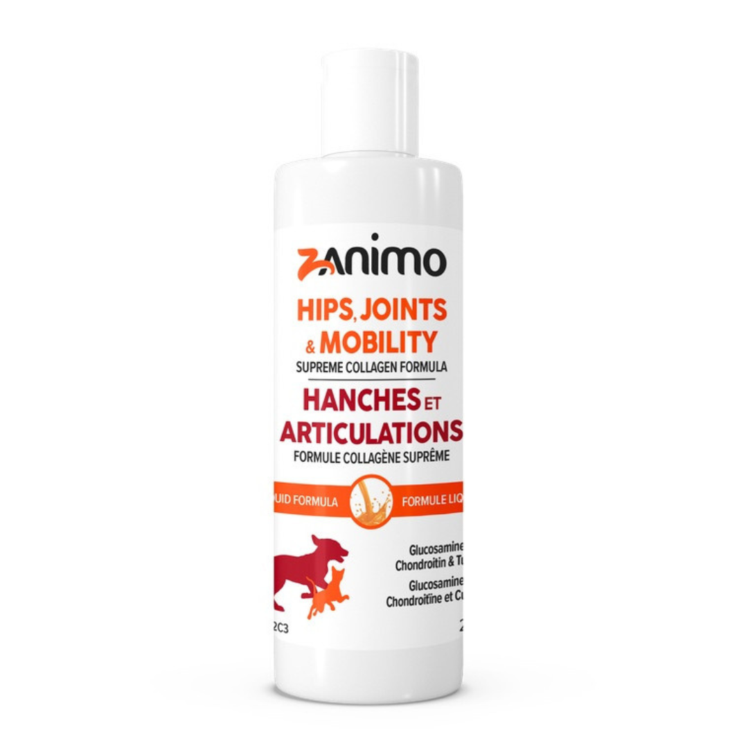 ZANIMO | Articulations suprême, collagène 500ml - Supplément pour chiens et chats