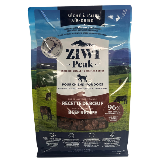 ZIWI recette au boeuf