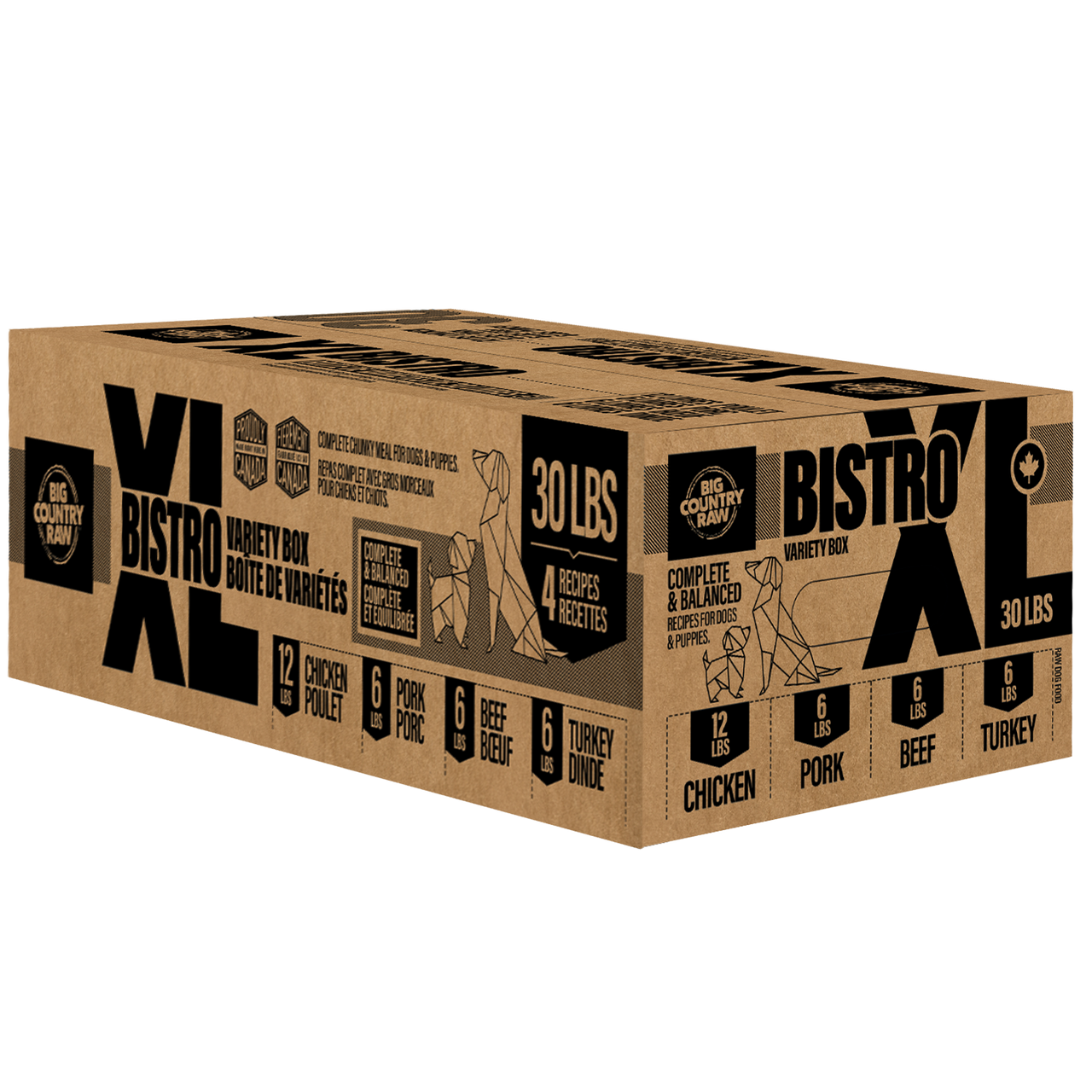 BIG COUNTRY RAW | XL Bistro 30lbs