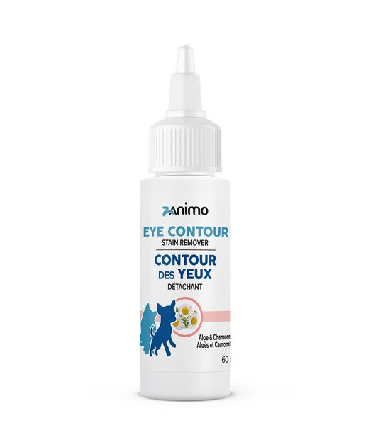 ZANIMO | Contour des yeux - détachant chiens et chats. Solution Nutrition Animale, votre référence en besoin nutritionnel pour chiens et chats au Québec.