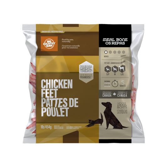 BIG COUNTRY RAW | Pattes de poulet 1 lb